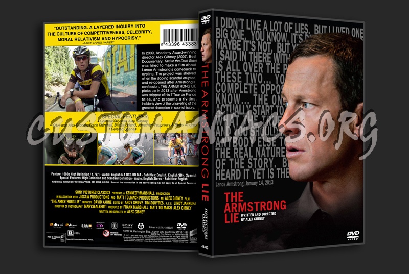 The Armstrong Lie dvd cover