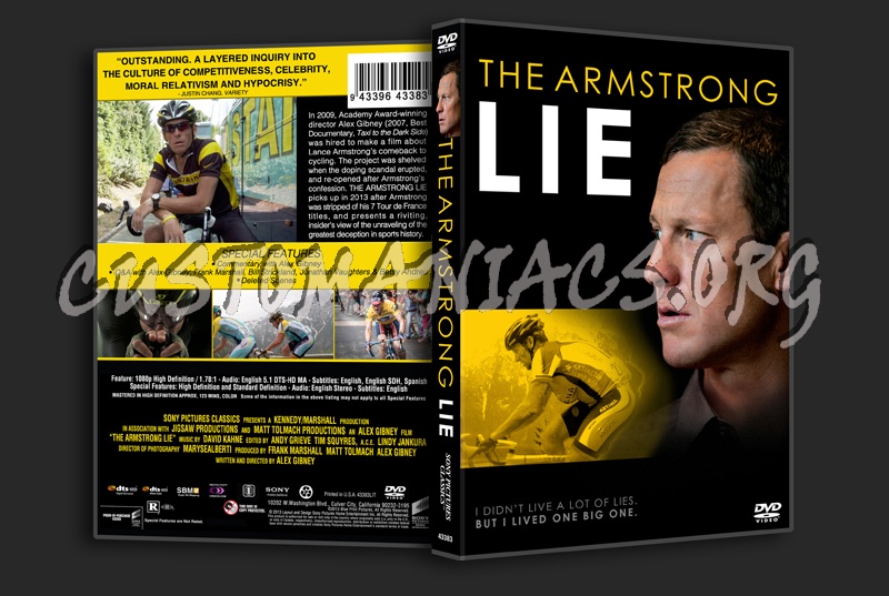 The Armstrong Lie dvd cover