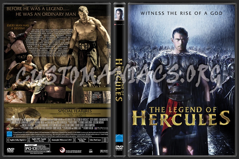 The Legend Of Hercules dvd cover