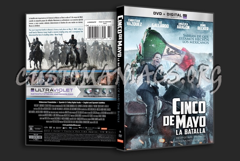 Cinco de Mayo La Batalla aka Fifth of May The Battle dvd cover