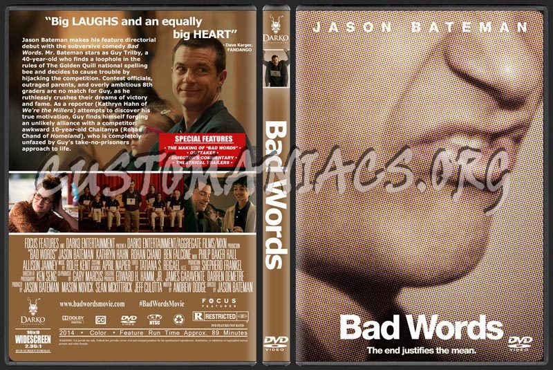 Bad Words dvd cover