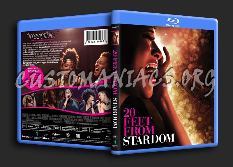 20 Feet From Stardom blu-ray cover