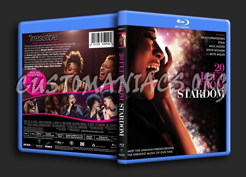 20 Feet From Stardom blu-ray cover