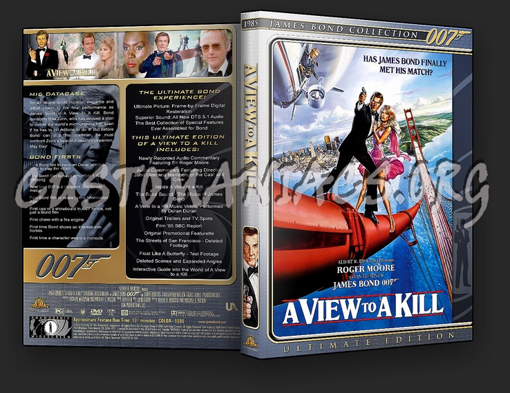 A View to a Kill dvd cover