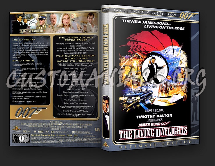 The Living Daylights dvd cover