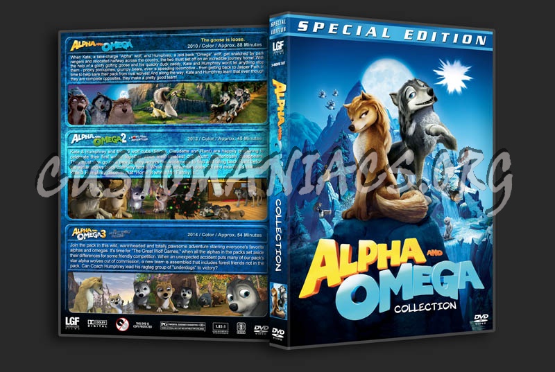 Alpha & Omega Triple Feature dvd cover