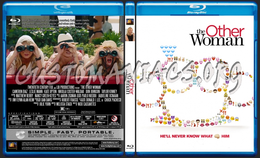 The Other Woman blu-ray cover