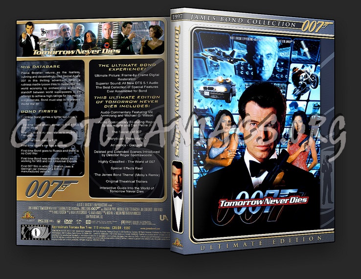 Tomorrow Never Dies dvd cover