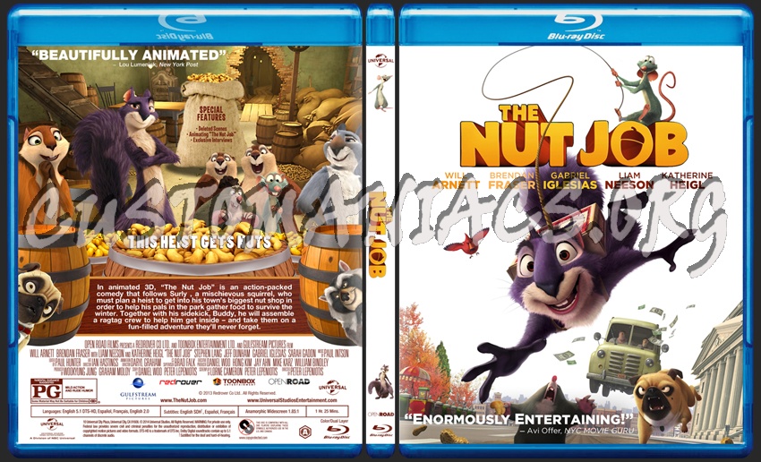 The Nut Job dvd cover