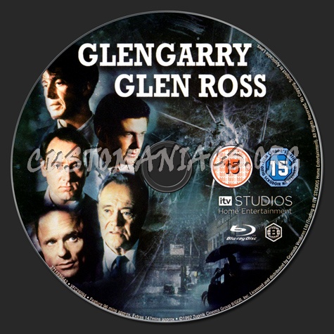 Glengarry Glen Ross blu-ray label