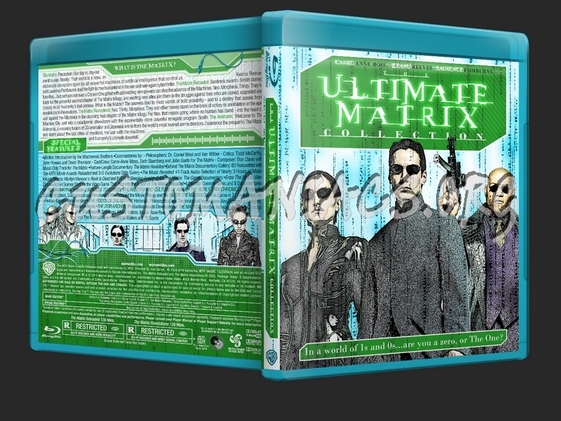 The Ultimate Matrix Collection blu-ray cover