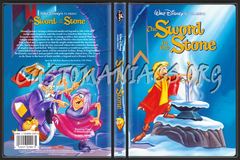 The Sword in the Stone dvd cover