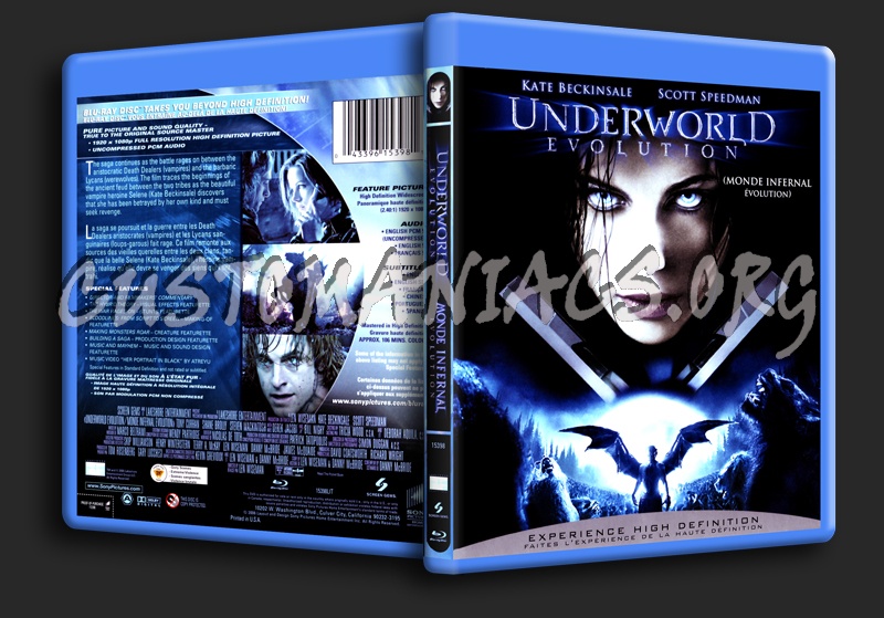 Underworld Evolution blu-ray cover