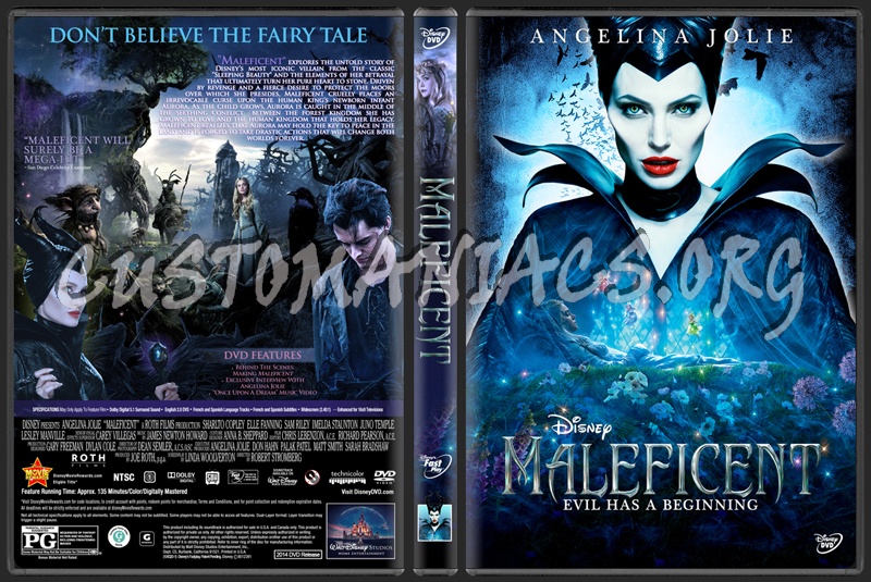 Maleficent dvd cover