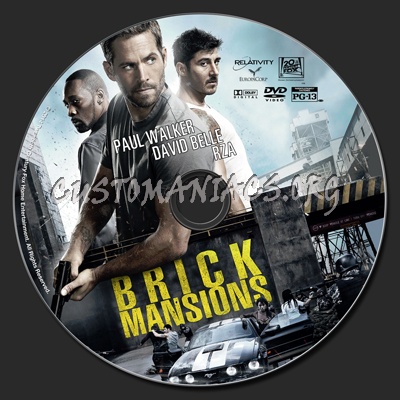 Brick Mansions dvd label