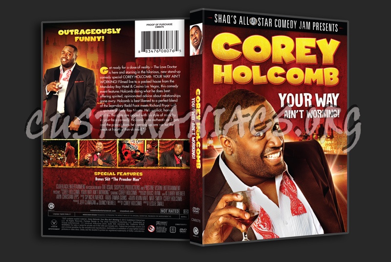 Corey Holcomb: Your Way Ain't Working dvd cover