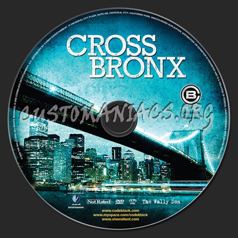 Cross Bronx dvd label