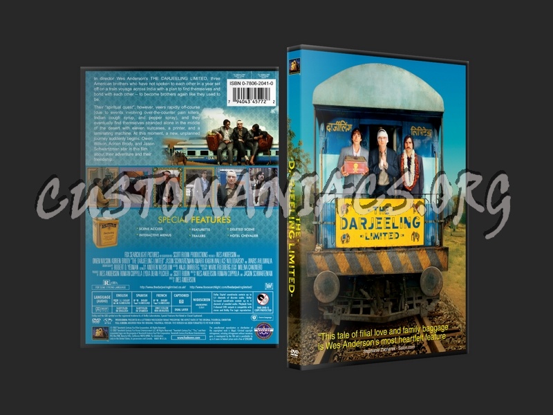 The Darjeeling Limited dvd cover