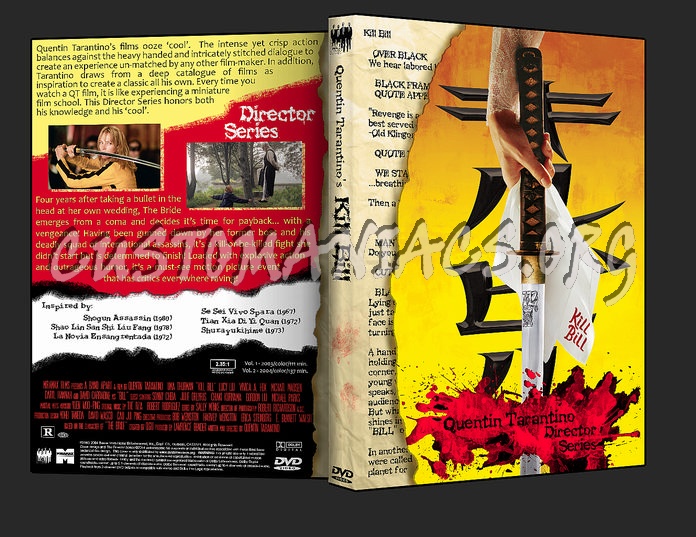 Quentin Tarantino Director Series dvd cover