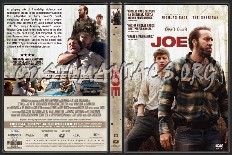 Joe dvd cover