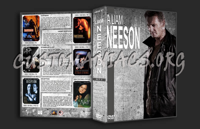 A Liam Neeson Collection - Set 2 dvd cover