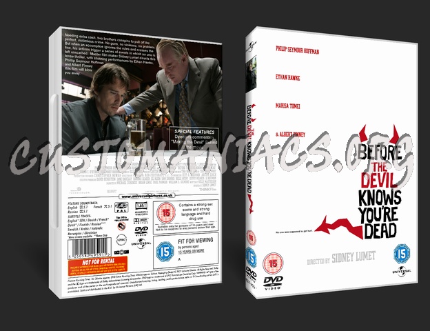 Before The Devil Knows You're Dead dvd cover