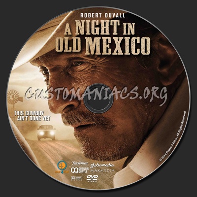 A Night In Old Mexico dvd label
