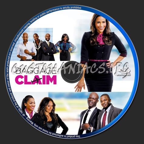 Baggage Claim (2013) blu-ray label