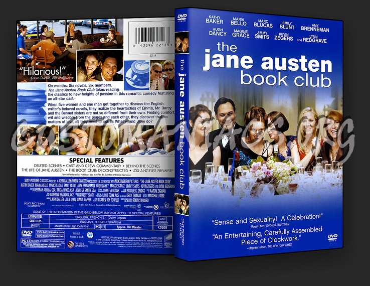 The Jane Austen Book Club dvd cover