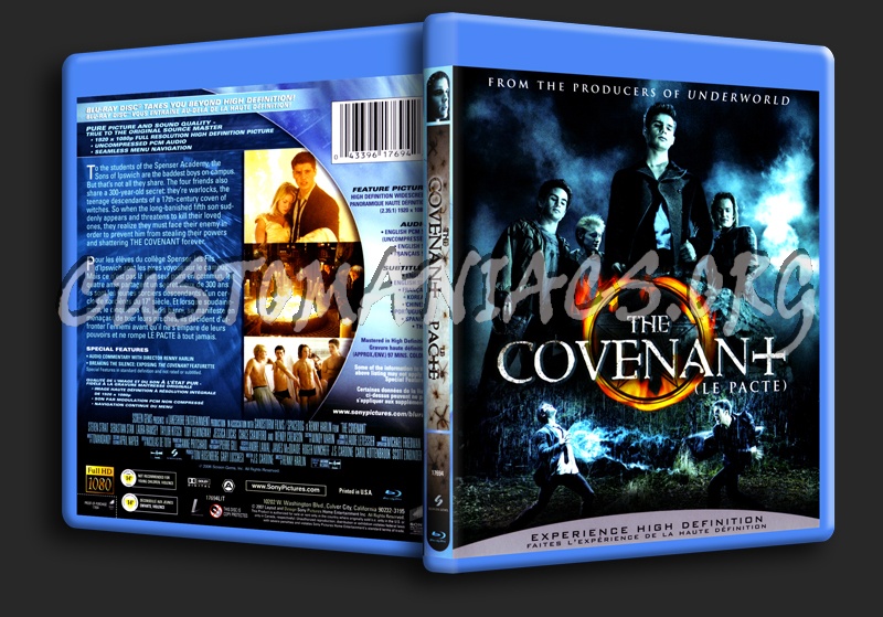 The Covenant blu-ray cover