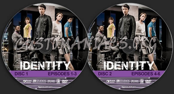 Identity - Season 1 dvd label