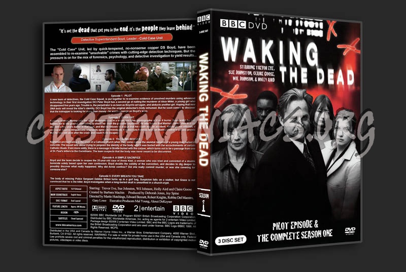 Waking the Dead - Seasons 1-8 dvd cover