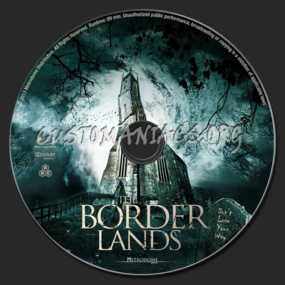 The Borderlands blu-ray label
