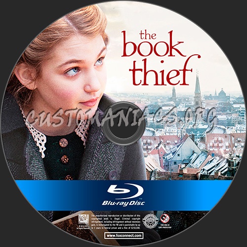 The Book Thief blu-ray label