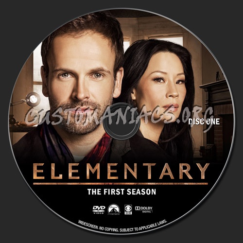 Elementary: Season 1 dvd label