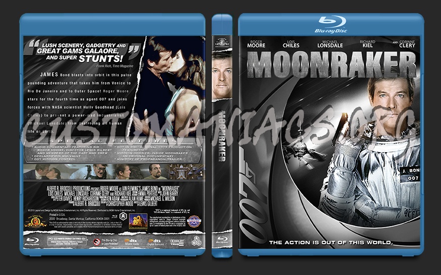 Moonraker blu-ray cover