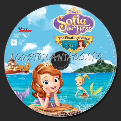 Sofia The First The Floating Palace dvd label