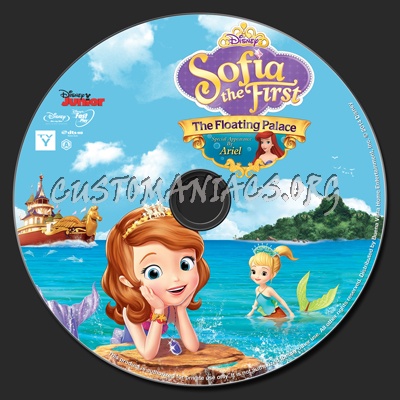 Sofia The First The Floating Palace blu-ray label