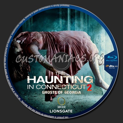 The Haunting in Connecticut 2: Ghosts of Georgia blu-ray label