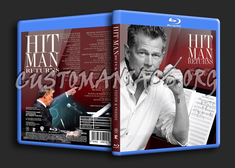 Hit Man Returns David Foster & Friends blu-ray cover