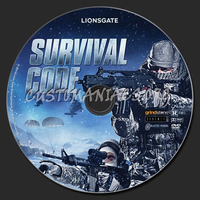 Survival Code dvd label