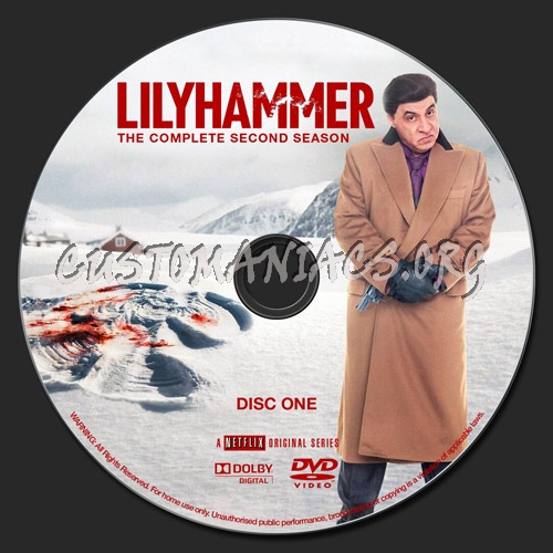 Lilyhammer Season 2 dvd label