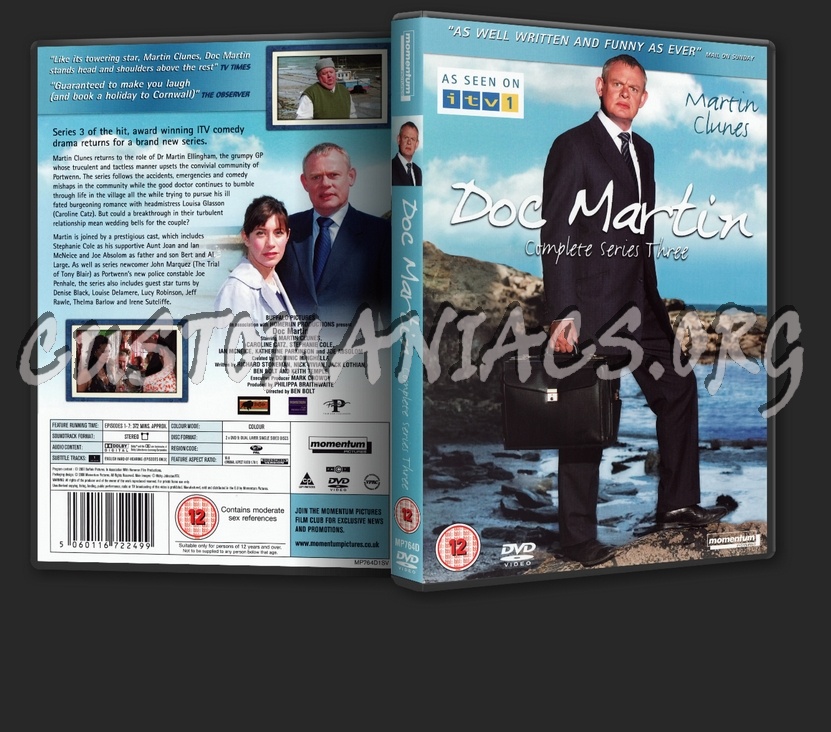 Doc Martin: Series 3 dvd cover