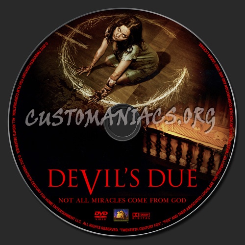 Devil's Due dvd label