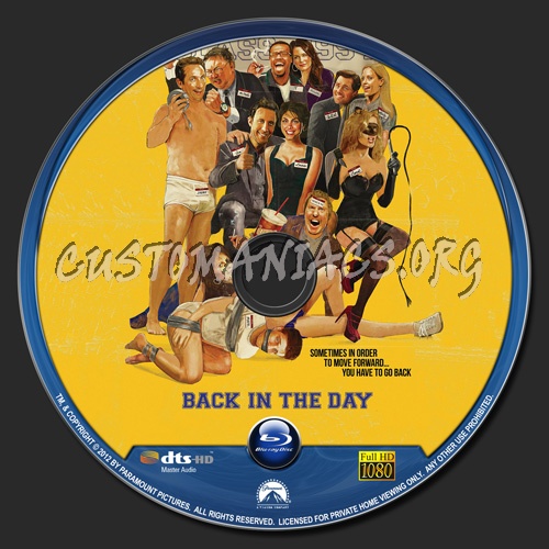 Back In The Day blu-ray label
