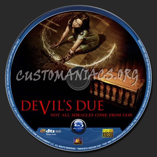 Devil's Due blu-ray label