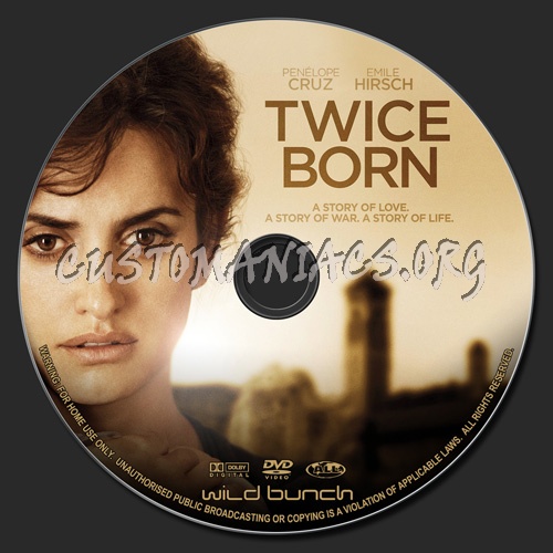 Twice Born dvd label
