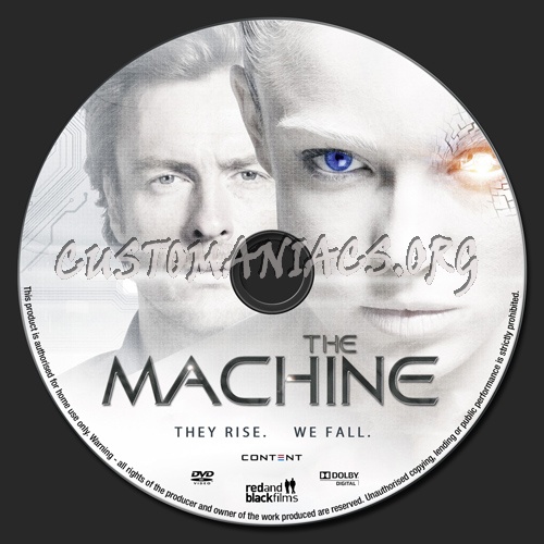 The Machine dvd label