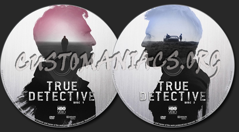 True Detective dvd label