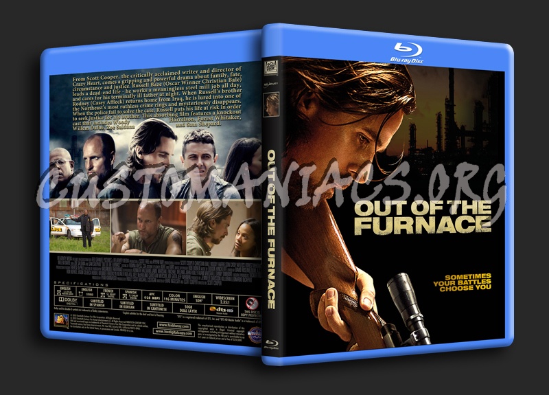 Out of the Furnace blu-ray cover